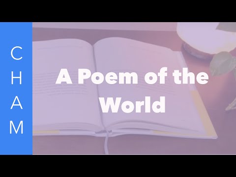 “A Poem of the World — Why We Cannot See What Is Real”