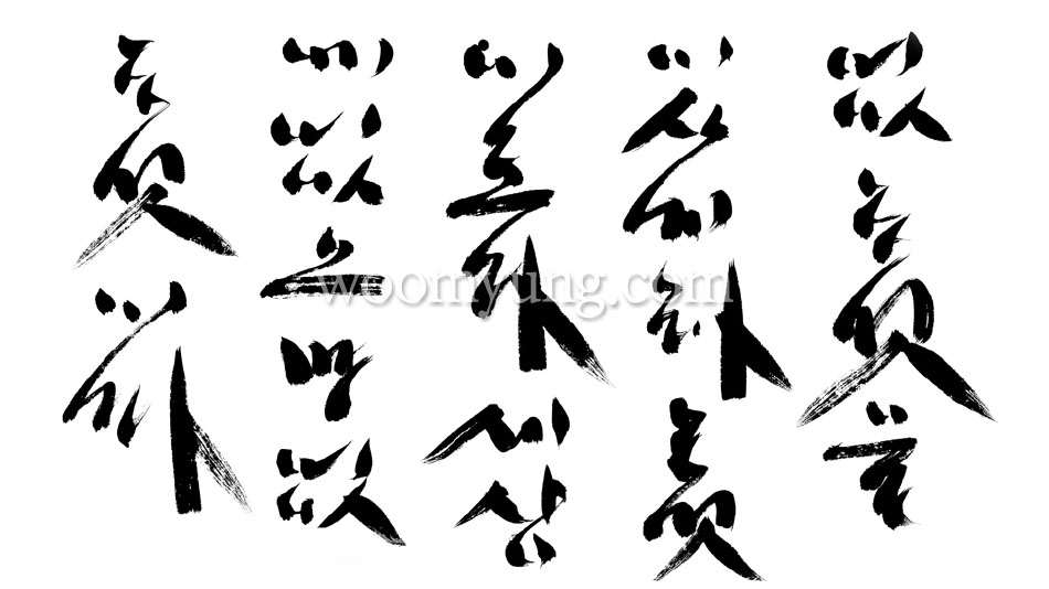 Founder Woo Myung- Calligraphy that Flows Like Water
