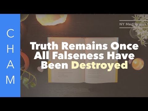 “Truth Remains Once All False Has Been Destroyed” From The Book “Where You Become True Is The Place of Truth” By Teacher Woo Myung